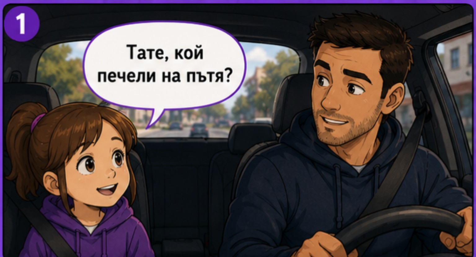 Комикс за победителя на пътя